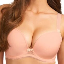 Deco Vibe Plunge-BH -Frau Unterwäsche Laden deco vibe plungebh blush 3 goedekleur