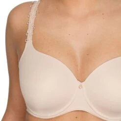 Perle Vorgeformter-BH -Frau Unterwäsche Laden perle voorgevormde beugel bh caffe latte2