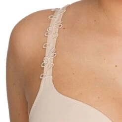 Perle Vorgeformter-BH -Frau Unterwäsche Laden perle voorgevormde beugel bh caffe latte3