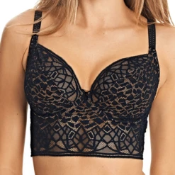 Soiree Lace Longline-BH 7 Soiree Lace Longline-BH -Frau Unterwäsche Laden soireelacelonglinebhzwart2 aa5014