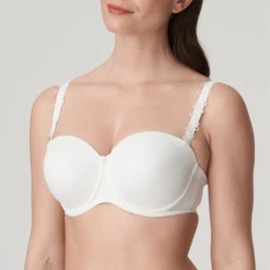 Perle Trägerloser BH -Frau Unterwäsche Laden strapless3 0162349nat