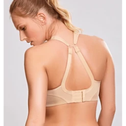 Vorgeformter Sport-BH Ohne Bügel -Frau Unterwäsche Laden voorgevormdesportbhzonderbeugel3 7341latte